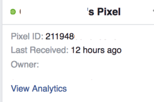 facebook pixel id